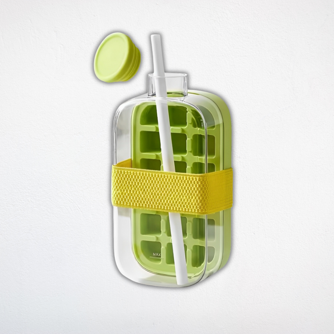 AquaPop™ 2 in 1 Ice Cube Water Bottle