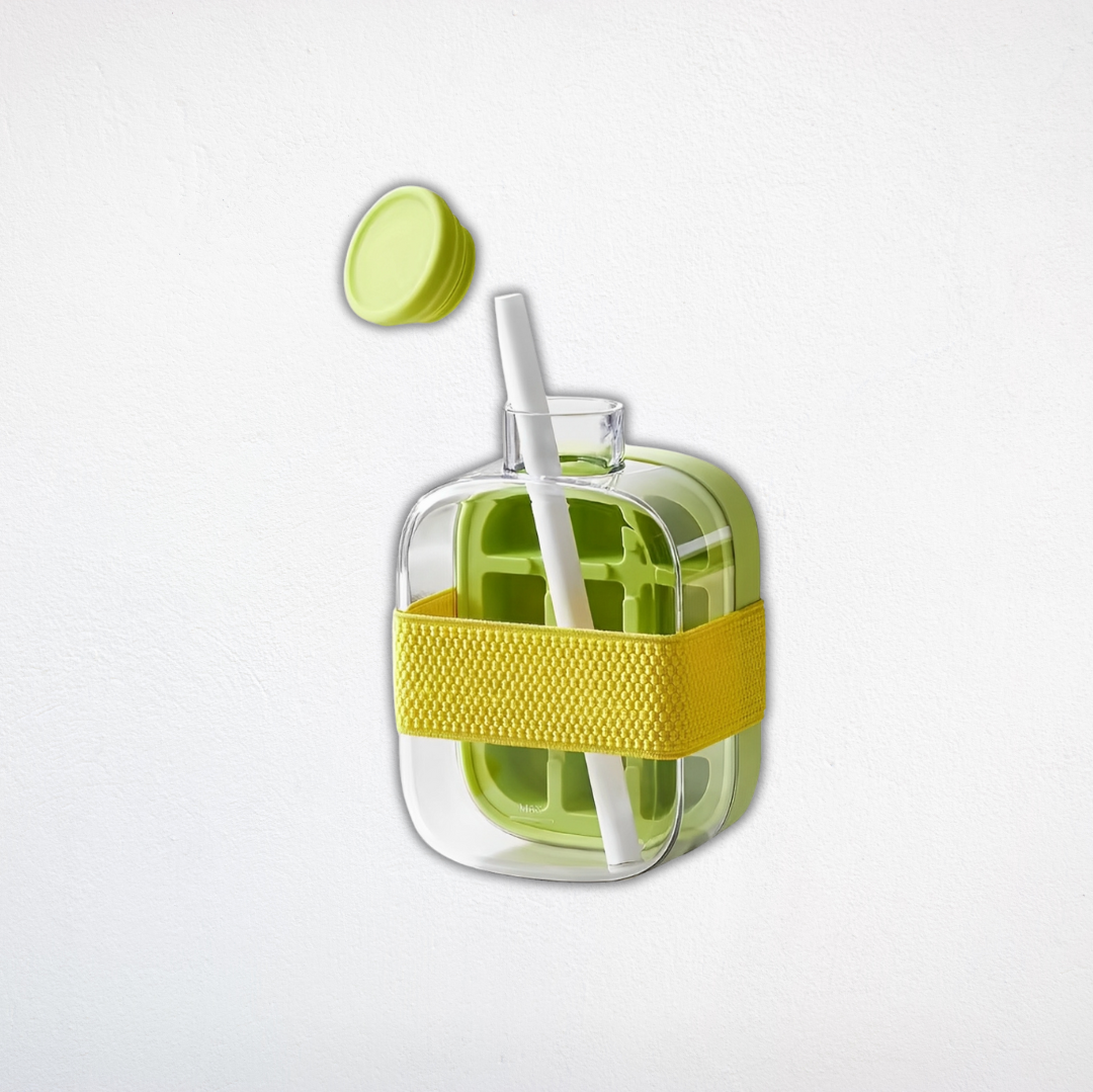 AquaPop™ 2 in 1 Ice Cube Water Bottle