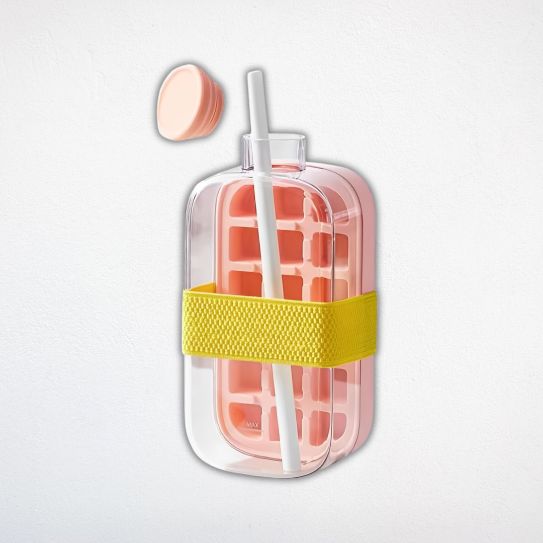 AquaPop™ 2 in 1 Ice Cube Water Bottle
