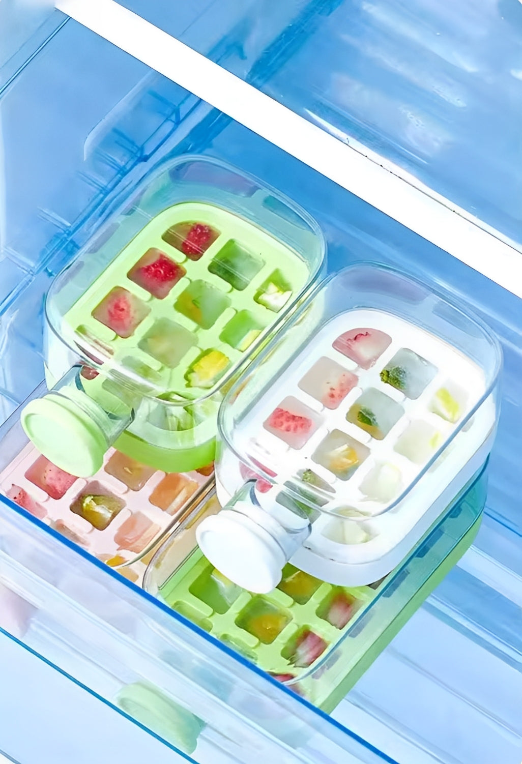 AquaPop™ 2 in 1 Ice Cube Water Bottle