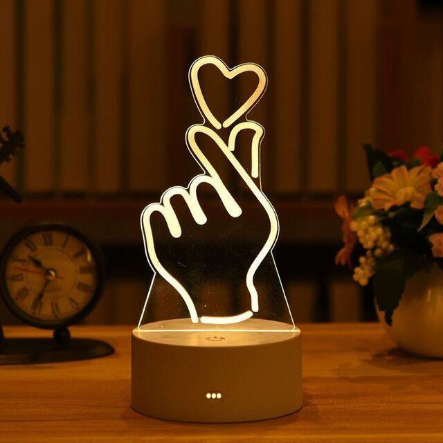 3D Acrylic Led Lamp - CozyNest