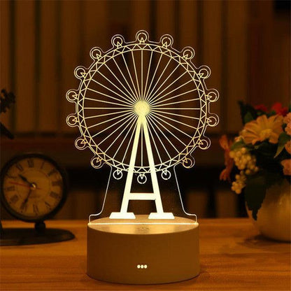 3D Acrylic Led Lamp - CozyNest