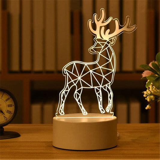 3D Acrylic Led Lamp - CozyNest