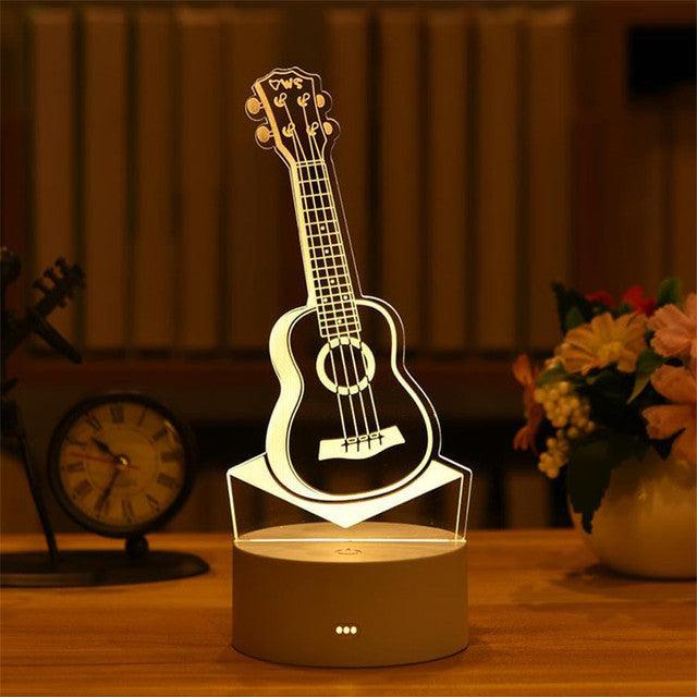 3D Acrylic Led Lamp - CozyNest