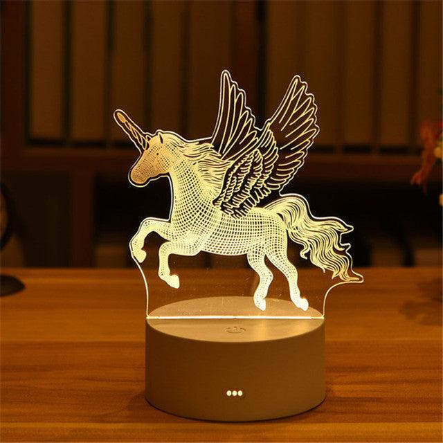 3D Acrylic Led Lamp - CozyNest