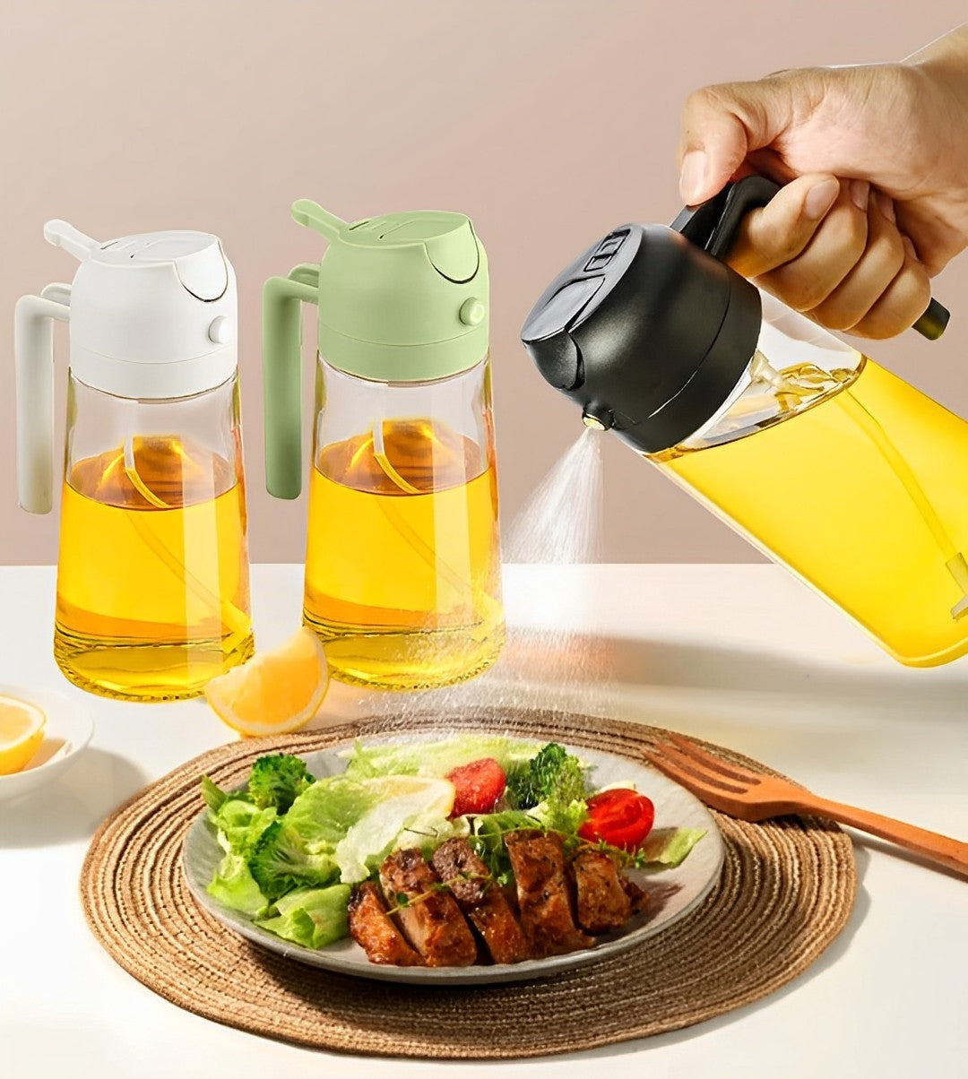 Pour & Spray™ Oil Bottle